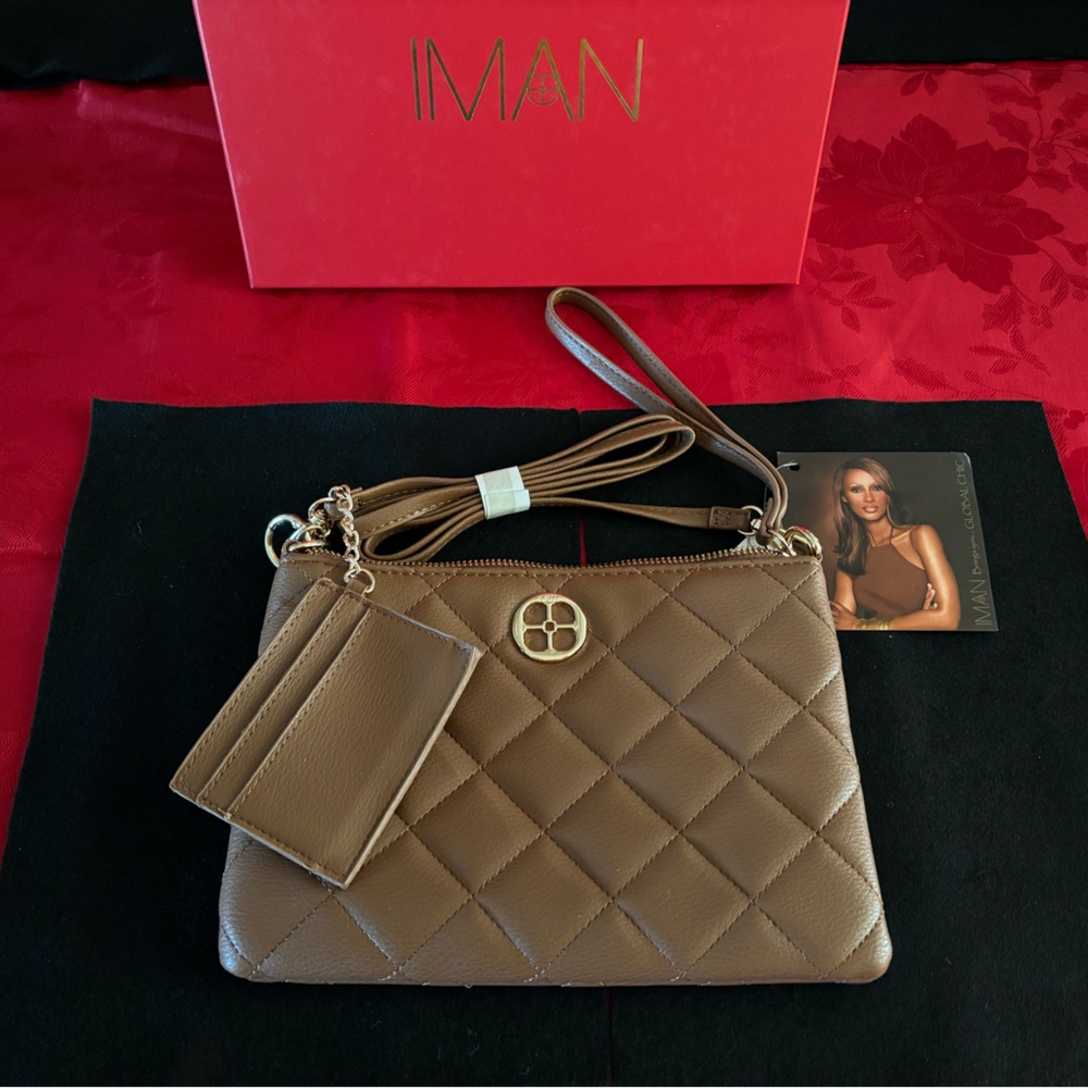Iman brown crossbody